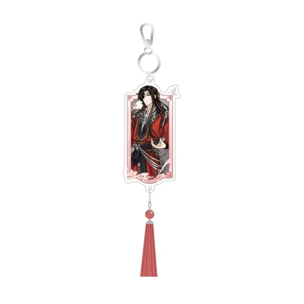 Heaven Official's Blessing Flowers Blooming to Please the Gods Series Character Acrylic Key Chain - Hua Cheng