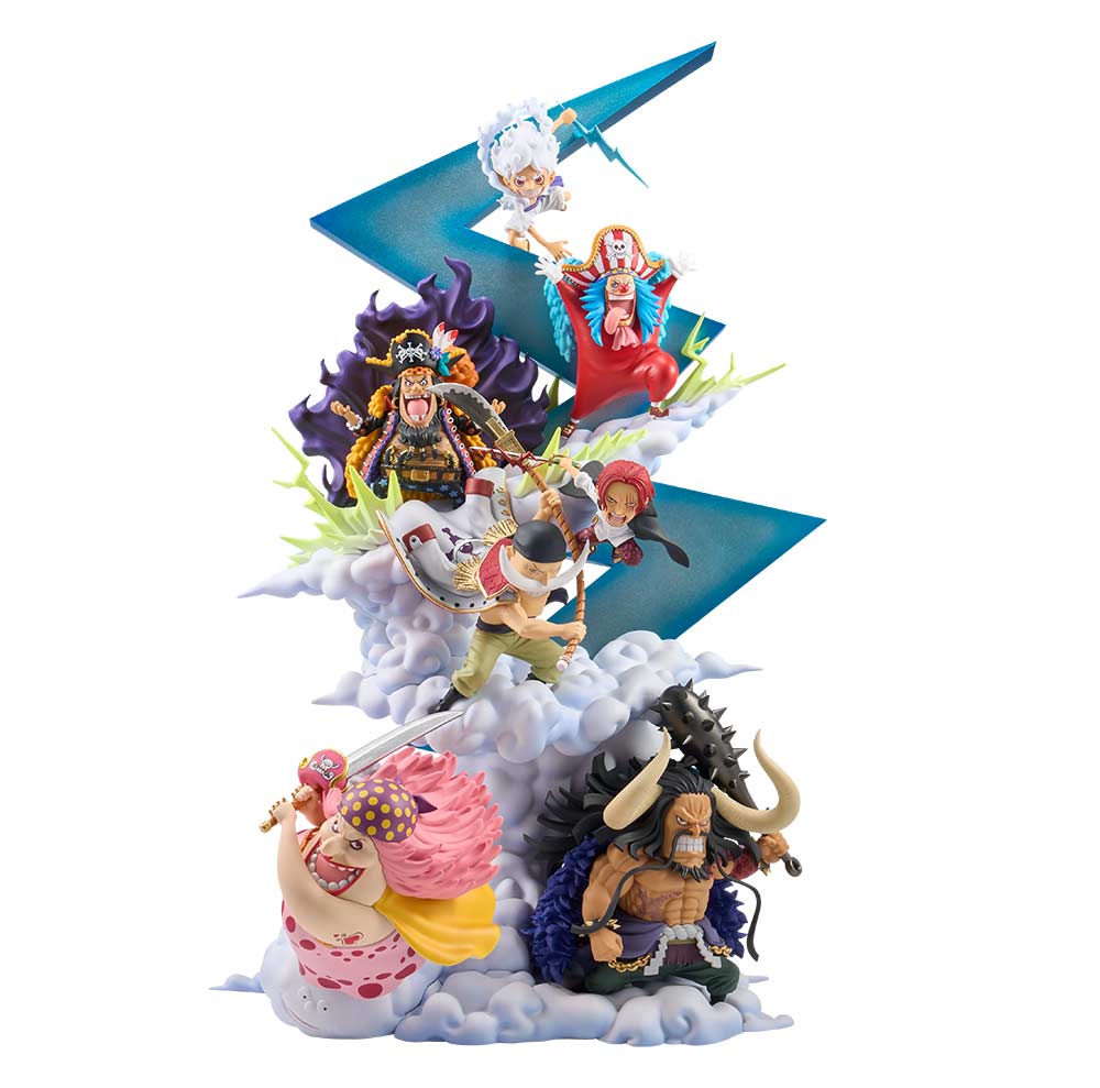 One Piece World Collectable Figure Premium - Old and New Four Emperors