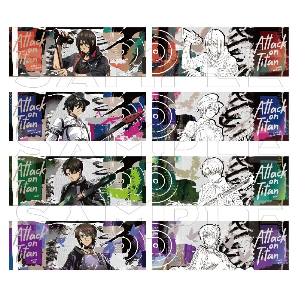 Attack on Titan: The Final Season Rock Generation Laser Ticket [BOX]