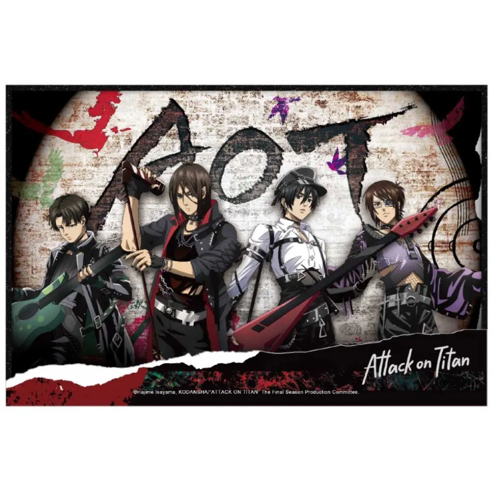 Attack on Titan: The Final Season Rock Generation Shikishi - Group E