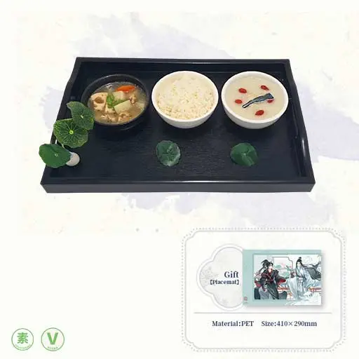 Grandmaster of Demonic Cultivation - Lotus Root with Pork Ribs & Yam with Osmanthus and Lily Porridge