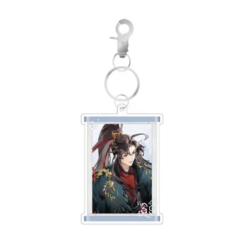Grandmaster of Demonic Cultivation Acrylic Keychain - Cloud Bow, Flapping Feathers Wei Wuxian
