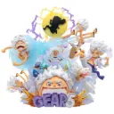 One Piece World Collectable Premium Figure Monkey.D.Luffy - Gear 5 Special