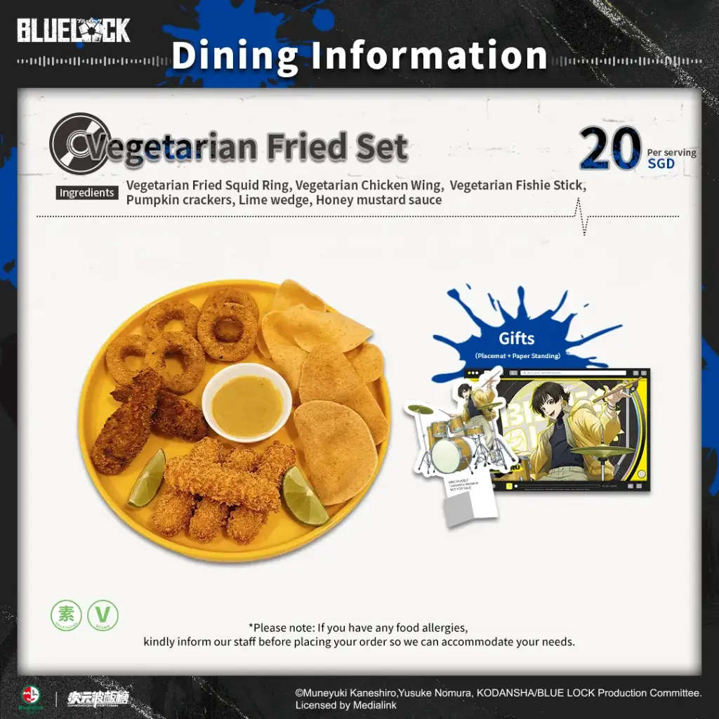 Vegetarian Fried Set