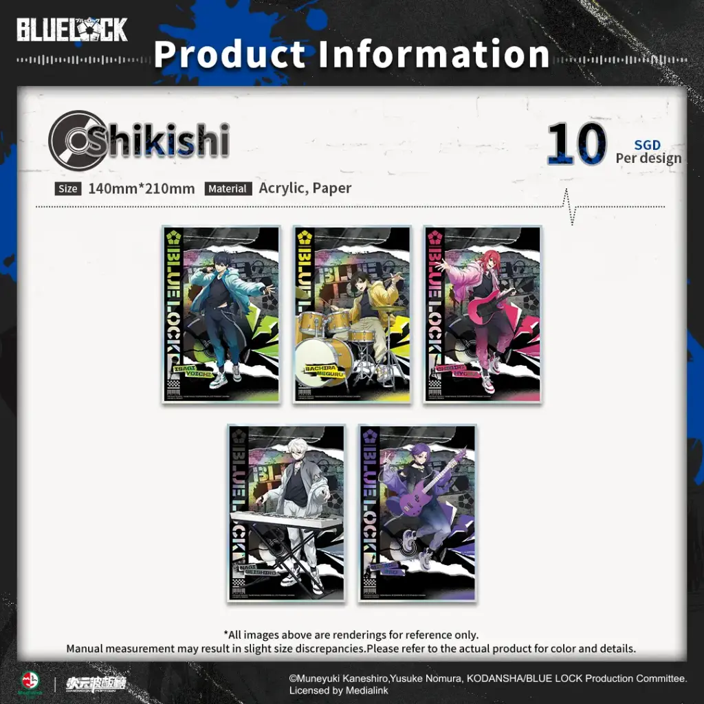 Blue Lock  Absolute Soundwave Shikishi - Reo Mikage