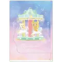 (SA) Rilakkuma Die-Cut Flap Clear File - Marry Go Round