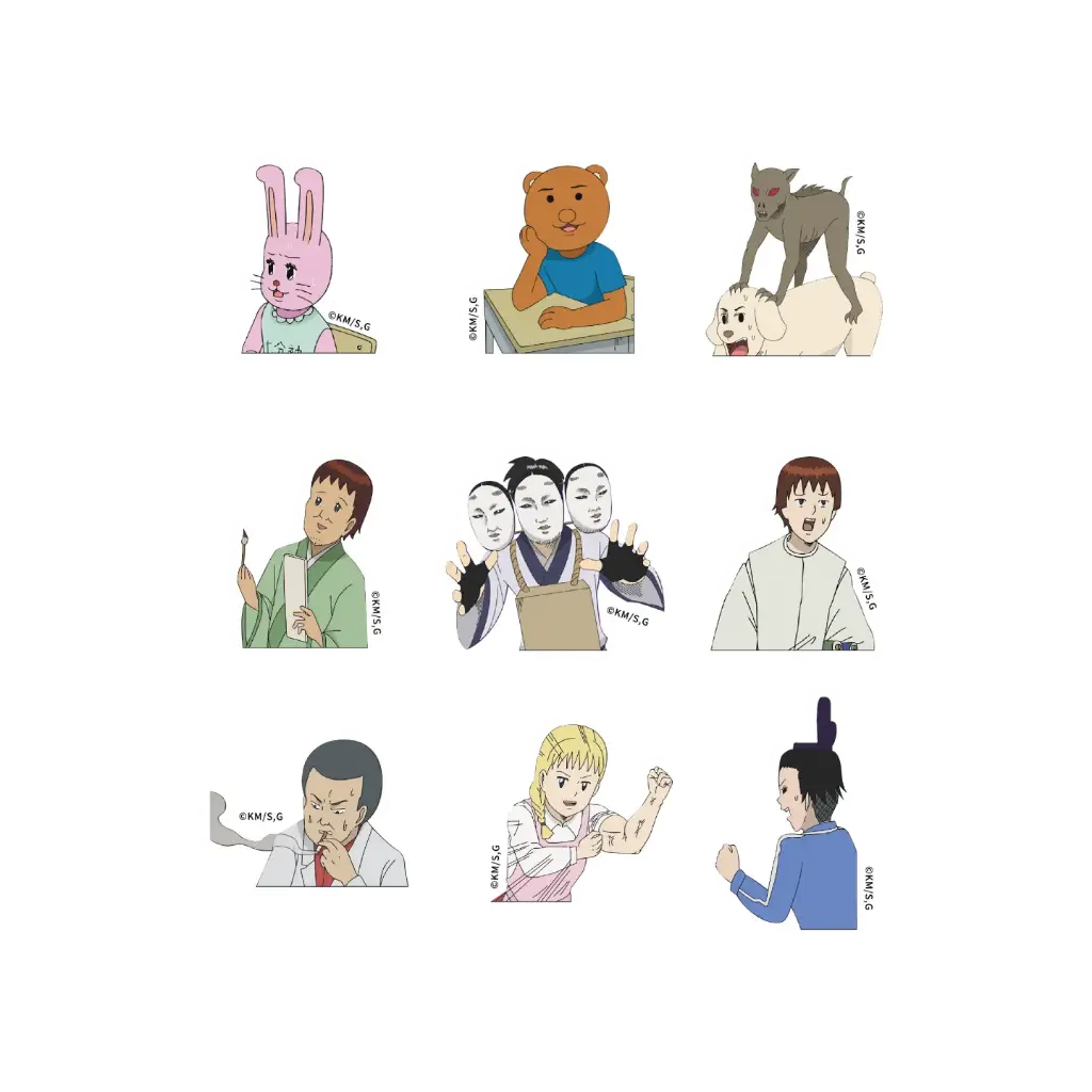 Gag Manga Biyori Sticker Set A