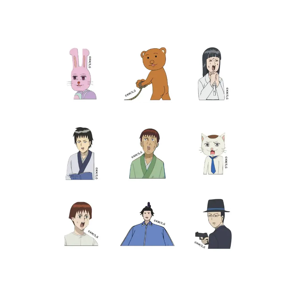 Gag Manga Biyori Sticker Set B