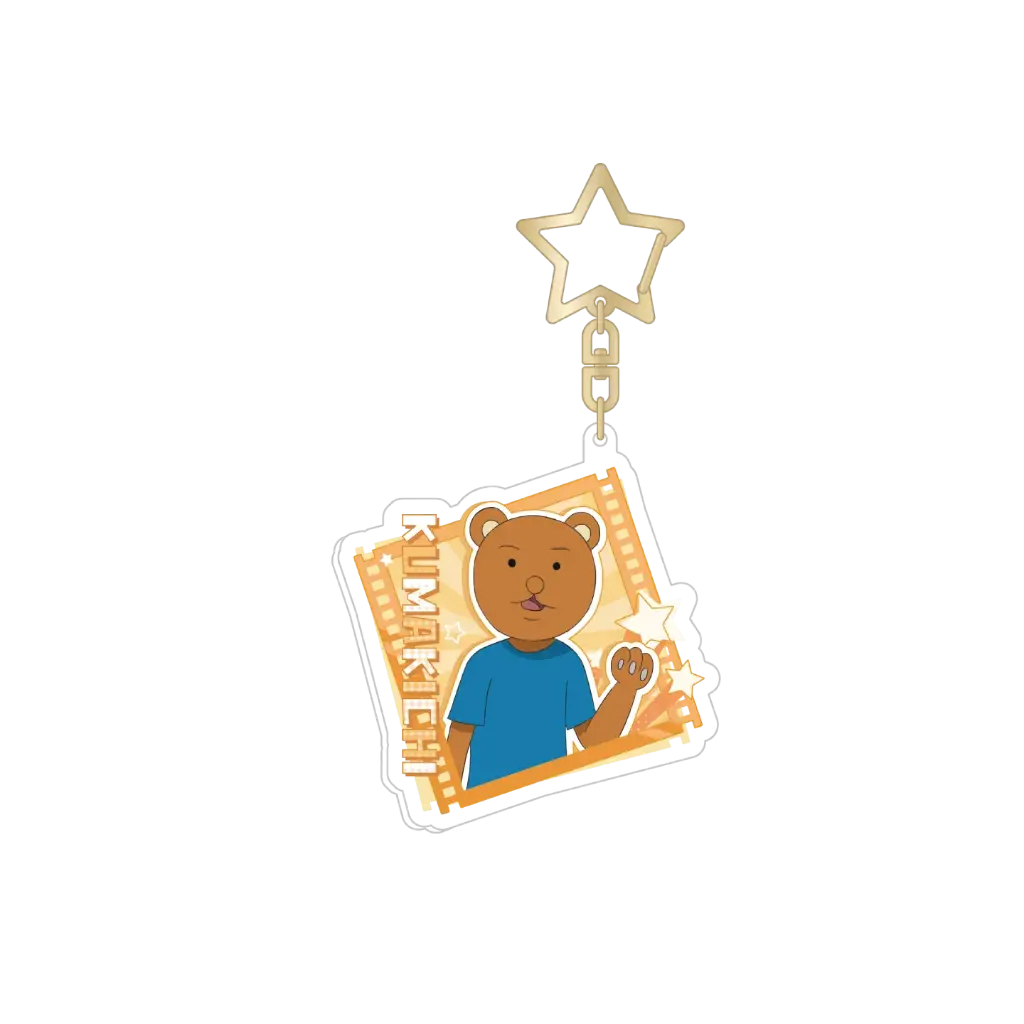 Gag Manga Biyori Acrylic Keychain Kumakichi