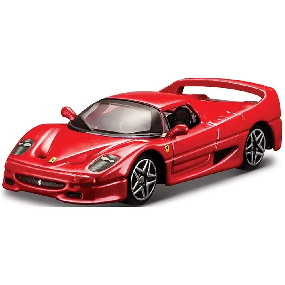 Tomica Presents - Ferrari Burago Race & Play series 1:64 Ferrari F50 (Red)