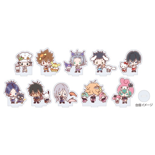 [1253177] (PO) Acrylic Petit Stand Reborn! x SANRIO CHARACTERS 04 Mini Character Illustration [BOX]