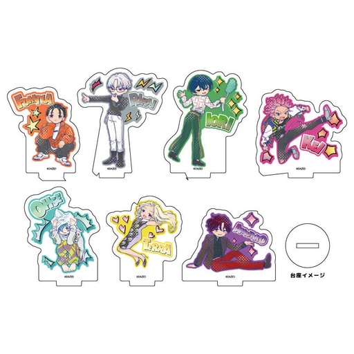 [1253351] (PO) Acrylic Petit Stand Charisma 03 POP Art Illustration [BOX]