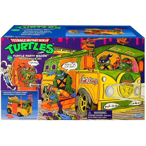 [12883] Teenage Mutant Ninja Turtle Retro Collection - Turtle Party Wagon