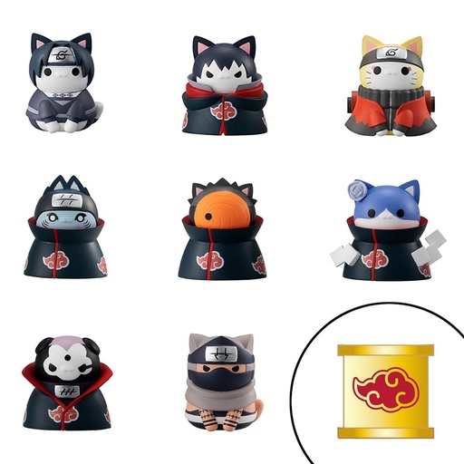 [3831188] (PO) NYARUTO! NARUTO Shippuden Full Confrontation with Akatsuki! Defense battle of Village of Konoha! set w/Gift [BOX]
