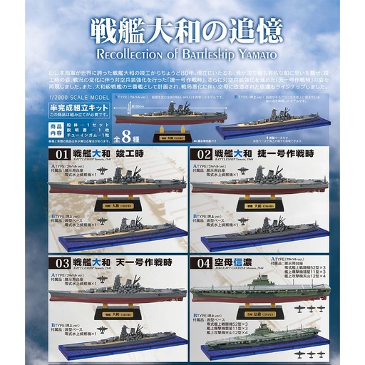[8604733] (PO) 1/2000 Recollection of Battleship Yamato [BOX]