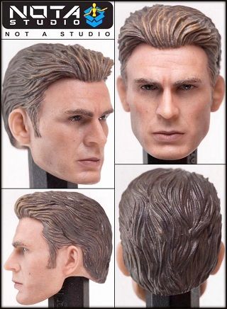 [20200100001] NOTA Studio - 1/12 Captain America Steve Rogers Head (for S.H.Figuarts)