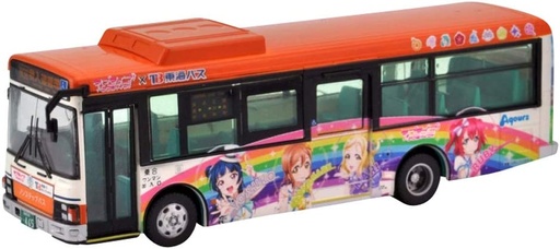 [4543736292197] (PO) Japan Bus Collection 80 JH032 Tokai Bus Orange Shuttle Love Live! Sunshine! Wrapping Bus No. 2 (1)