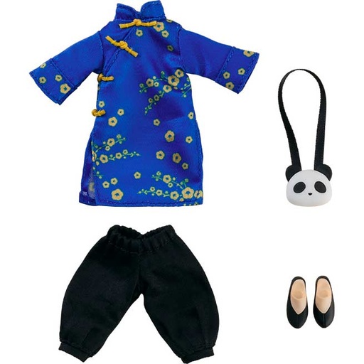 [0129320] (PO) Nendoroid Doll Outfit Set Long Length Chinese Outfit Blue