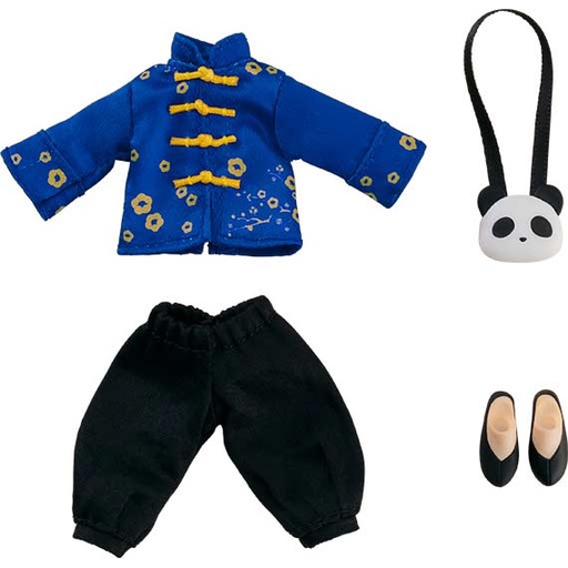 [0129344] (PO) Nendoroid Doll Outfit Set Short Length Chinese Outfit Blue