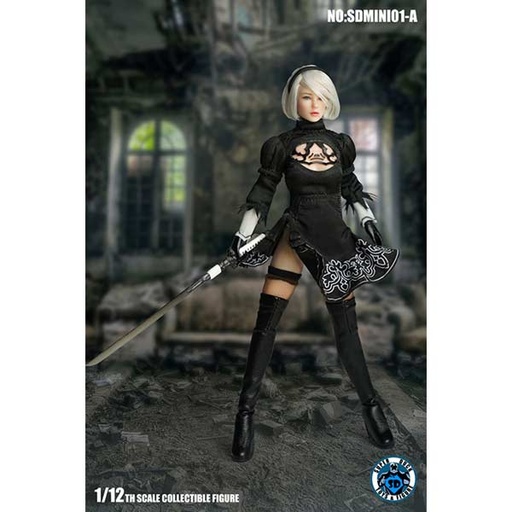 [2017436747529] (PO) SDMINI001-A - 1/12th Scale Female Cyborg Set A (12)