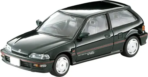 [4543736290056] (PO) 1/64 Scale Tomica Limited Vintage NEO TLV-N182a Honda Civic SiR-II (Green) (9)