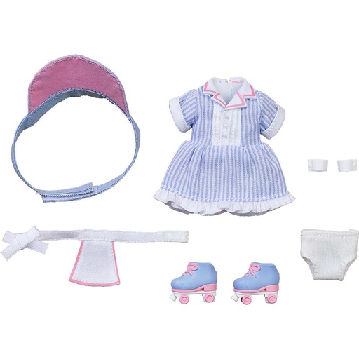 [0129467] (PO) Nendoroid Doll Outfit Set Diner: Girl (Blue)