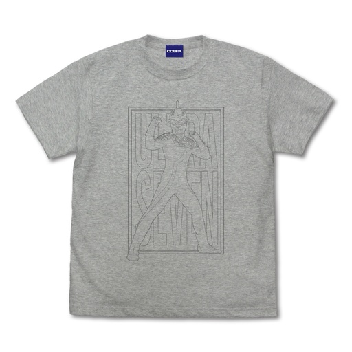 [0262750] (PO) Ultra Seven Ultra Seven Illust Touch T-Shirt Mix Gray (M)