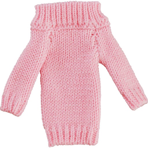 [4068380] (PO) figma Styles Off-the-Shoulder Sweater Dress (Pink Beige)