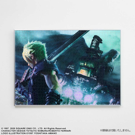 [1366335] (PO) Final Fantasy VII Remake 1000 Pieces Premium Jigsaw Puzzle Key Art Cloud & Sephiroth