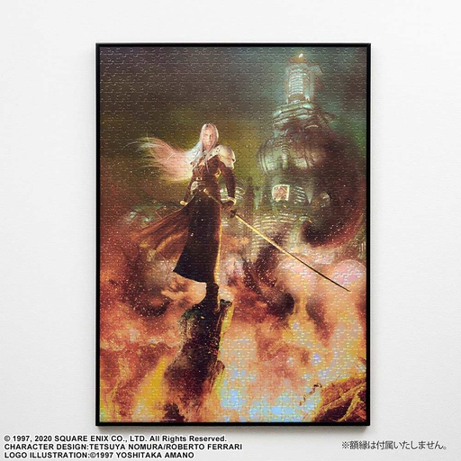 [1366342] (PO) Final Fantasy VII Remake 1000 Pieces Premium Jigsaw Puzzle Key Art Sephiroth