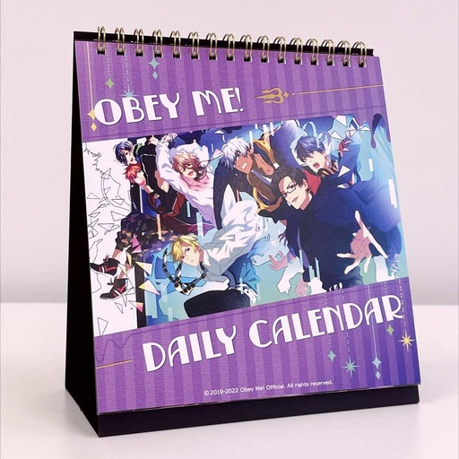 [4882648] (PO) Obey Me! Himekuri Daily Calendar
