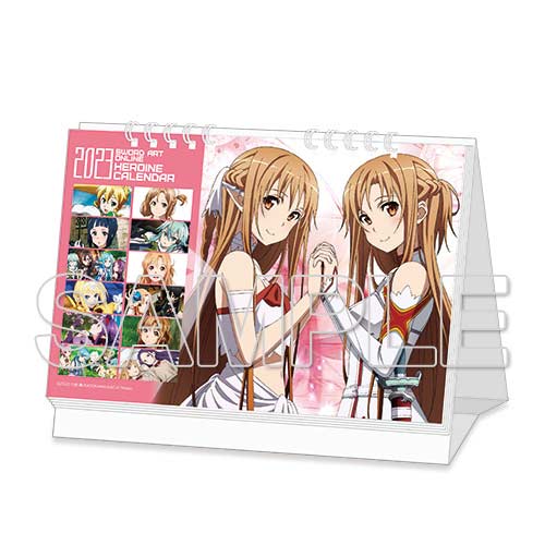 [0172308] (PO) Sword Art Online Heroine Desktop Calendar 2023