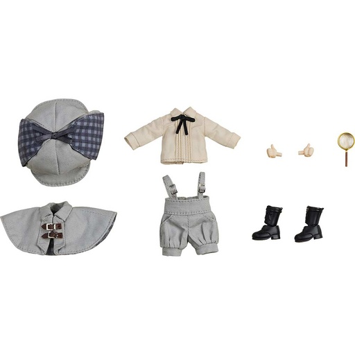 [0166820] (PO) Nendoroid Doll Outfit Set Detective: Boy (Gray)