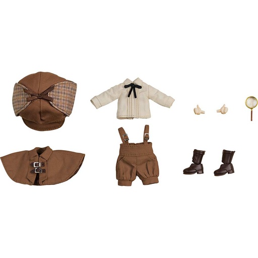 [0166813] (PO) Nendoroid Doll Outfit Set Detective: Boy (Brown)