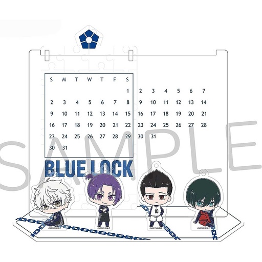[8267790] (PO) Blue Lock Acrylic Calendar B