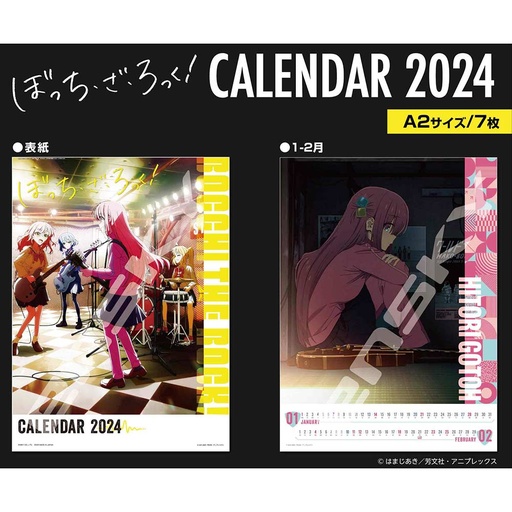 [1217242] (PO) Bocchi the Rock! CL-052 2024 Desktop Calendar