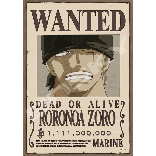 [1521776] (PO) One Piece Jigsaw Puzzle 208 Piece 208-135 Swordsman Pirate Hunter Zoro