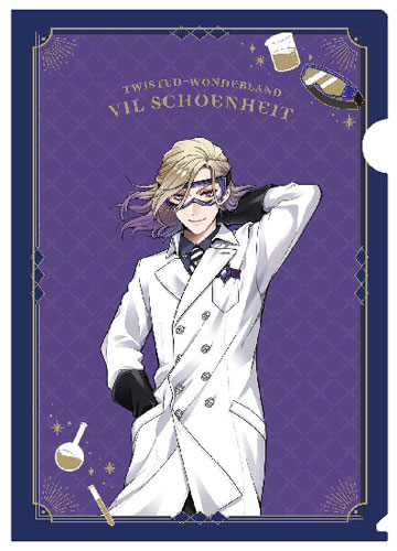 [644295] Disney Twisted Wonderland Clear File Lab Coat Vil Schoenheit