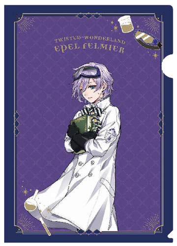 [644301] Disney Twisted Wonderland Clear File Lab Coat Epel Felmier