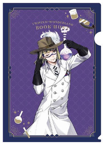 [644318] Disney Twisted Wonderland Clear File Lab Coat Rook Hunt