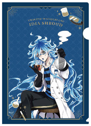 [644325] Disney Twisted Wonderland Clear File Lab Coat Idia Shroud