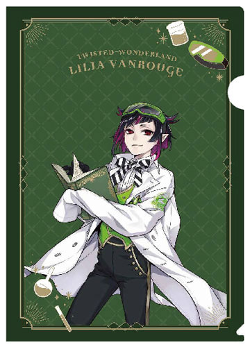 [644356] Disney Twisted Wonderland Clear File Lab Coat Lilia Vanrouge