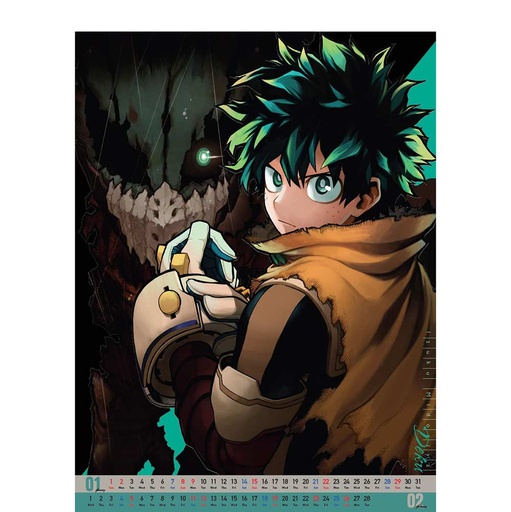 [9084410] (PO) My Hero Academia Comic Calendar 2023