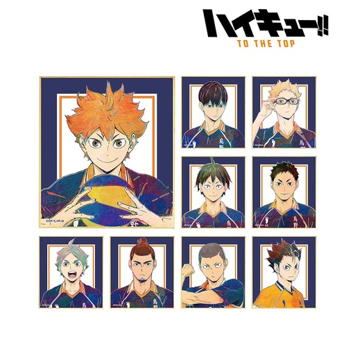 [9304395] (PO) Haikyu! To The Top Trading Ani-Art Vol. 4 Mini Shikishi [BOX]