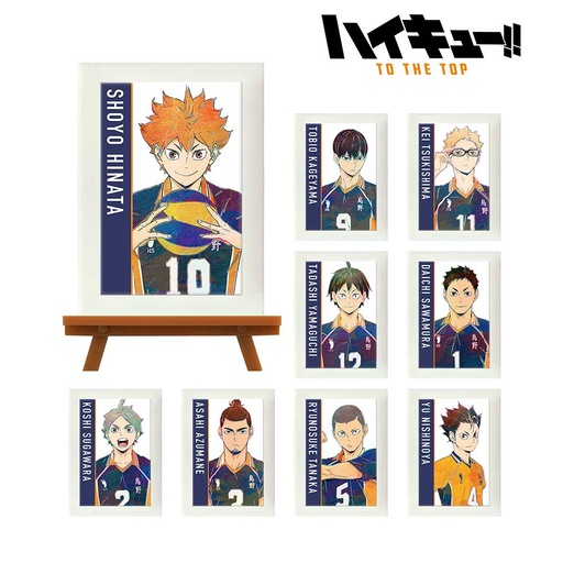 [9307723] (PO) Haikyu! To The Top Trading Ani-Art Vol. 4 Mini Art Frame [BOX]