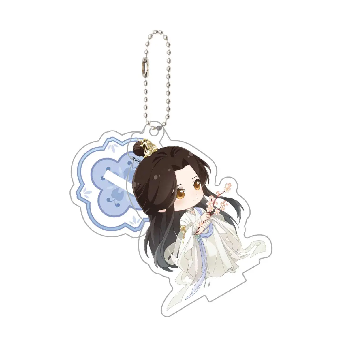 Heaven Official's Blessing Flowers Blooming to Please the Gods Series Chibi Acrylic Key Chain - Xie Lian