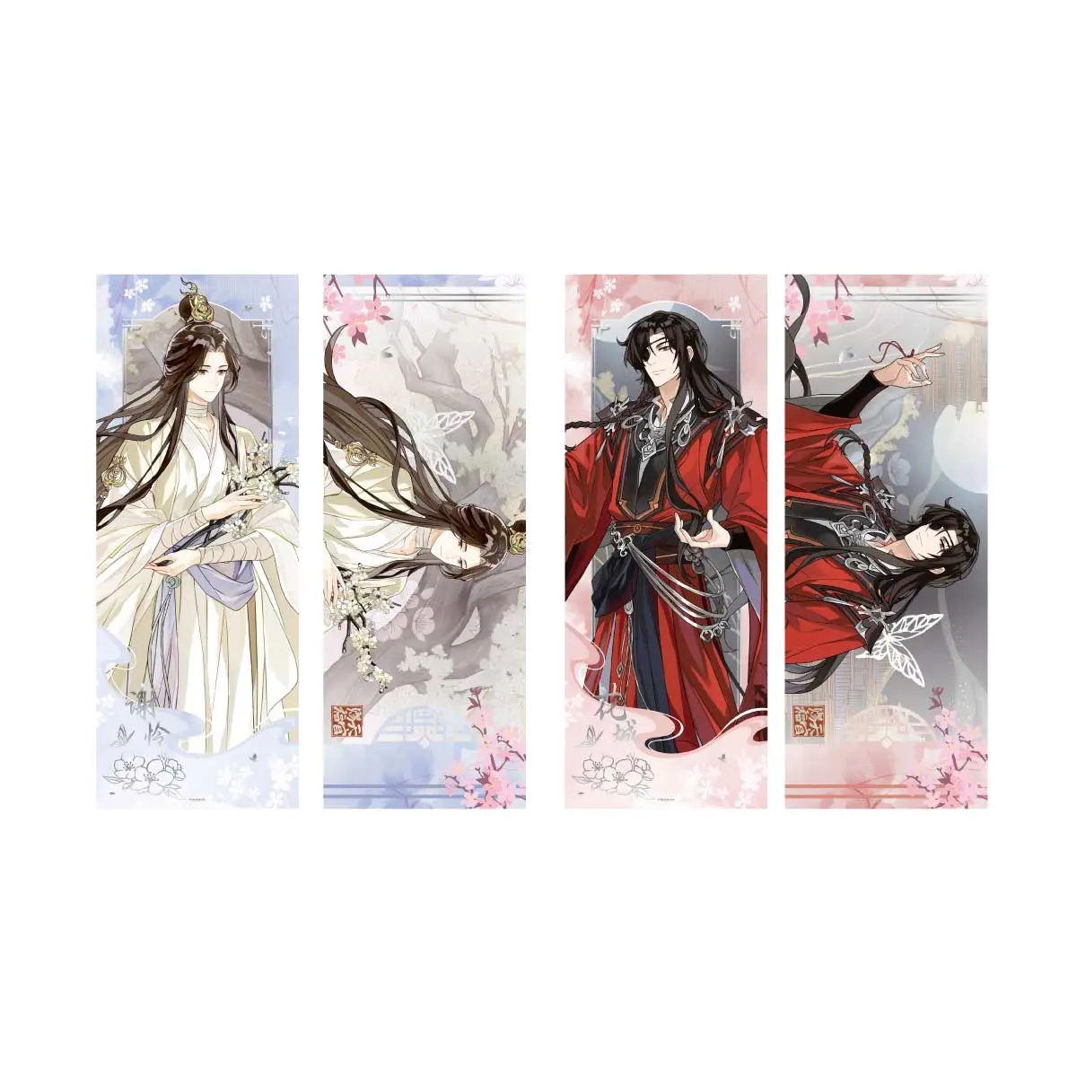 Heaven Official's Blessing Flowers Blooming to Please the Gods Series Laser Ticket Set