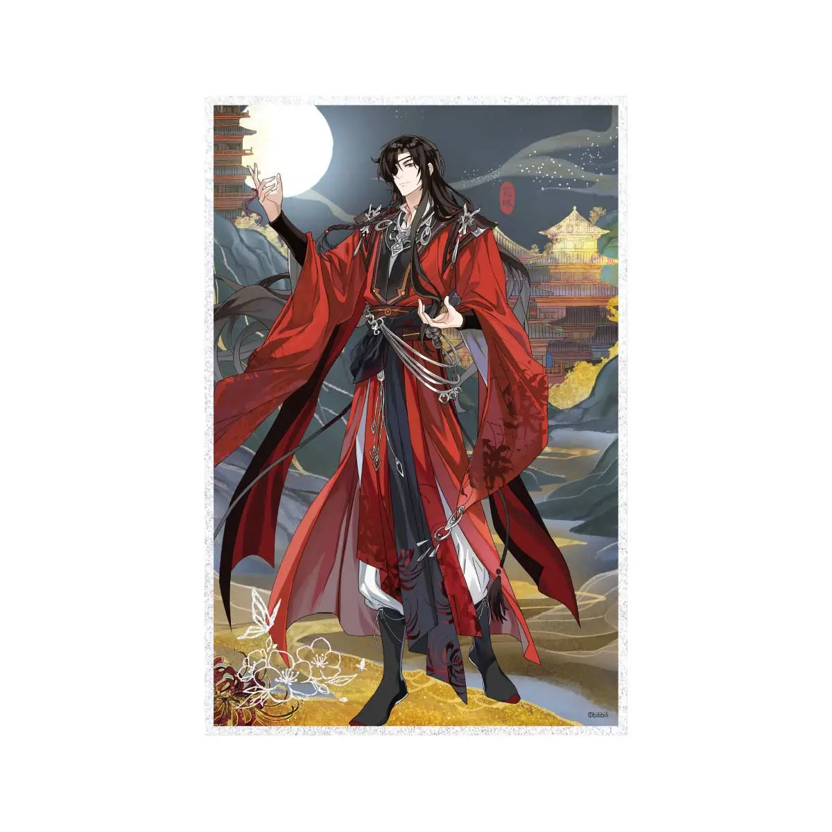 Heaven Official's Blessing Flowers Blooming to Please the Gods Series Shikishi - Hua Cheng