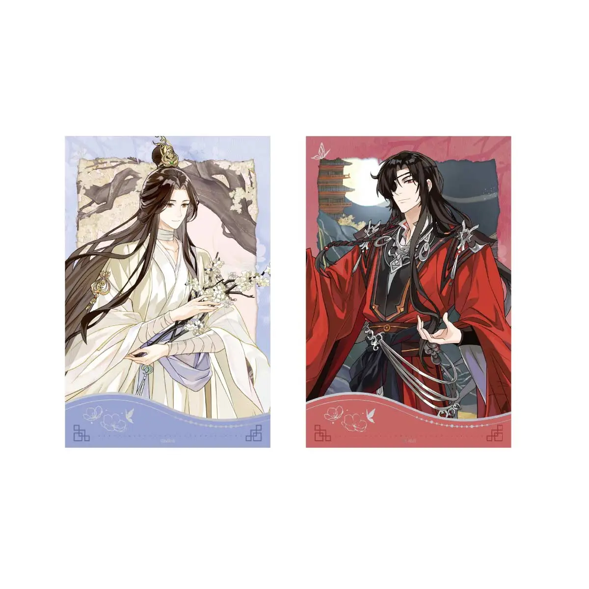 Heaven Official's Blessing Flowers Blooming to Please the Gods Series Bromide Set