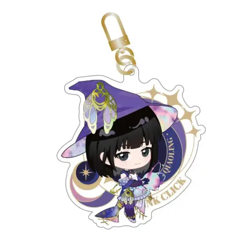 Link Click Secret of Stars Chibi Acrylic Keychain - Qiao Ling